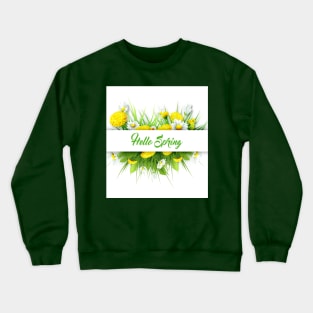 Hallo Spring Crewneck Sweatshirt